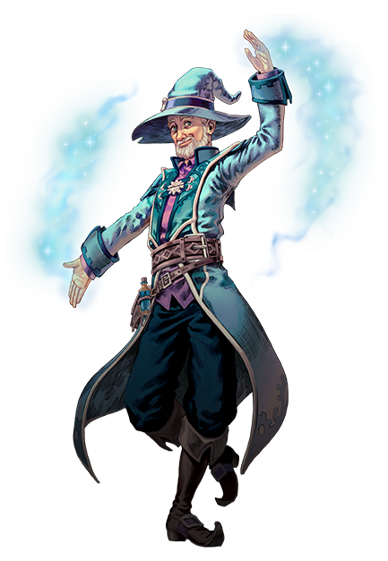 Amadeus the wizard from Trine series